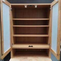 ニトリ 食器棚 DBアルナス3 70DB LBR