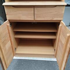 ニトリ 食器棚 DBアルナス3 70DB LBR