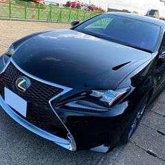 レクサス LEXUS RC350 F sports 車体色ブラック