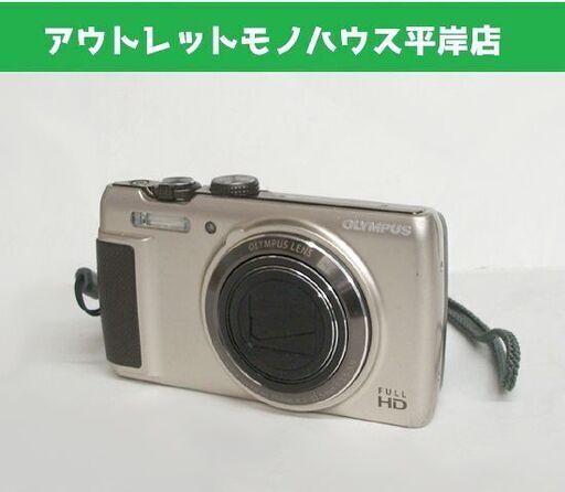 ズームエラーのジャンク品/通電OK オリンパス SH-21 シャンパンゴールド コンパクト デジタルカメラ デジカメ 動作未確認 ☆ PayPay(ペイペイ)決済可能 ☆ 札幌市 豊平区 平岸 平岸店