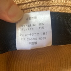 素敵な帽子の画像