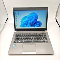 【✨初期設定済み✨超軽量✨東芝ノートパソコン✨初心者学生さんにおすすめ✨】 軽量 バッテリー◎ 13.3 東芝 ノートPC Dynabook R63/D Core i3-6006U