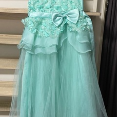 子供用ドレス（エメラルドグリーン）