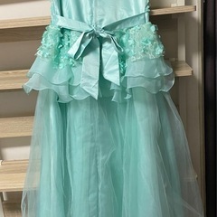 子供用ドレス（エメラルドグリーン）の画像