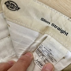 【Dickies】 デッキーズ　used　チノパン　カーキ色👖３４インチの画像