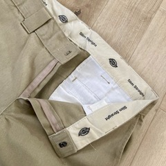 【Dickies】 デッキーズ　used　チノパン　カーキ色👖３４インチの画像