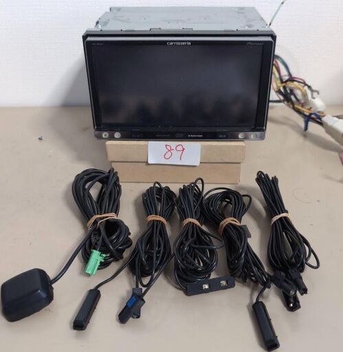 特別オファー 89 Bluetooth AVIC-MRZ077 カロッツェリア 完 カーナビ