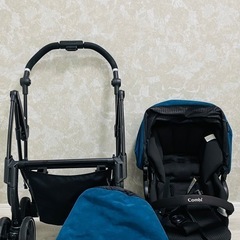 【値下げしました】Combi コンビ atto TYPE C ベビーカー（パウダーネイビー) 定価：88,000円の画像