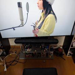SHARP65インチテレビ、ヤマハサウンドバーセット