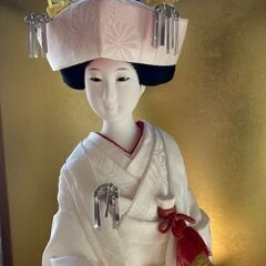 花嫁人形ケース付き　シミなどなく綺麗ですの画像