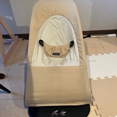 美品！ベビーベッド&バウンサーの画像
