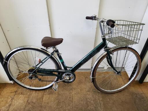 B641 普通自転車★サイモト★DACCARAT CRUZE★27インチ★6段変速
