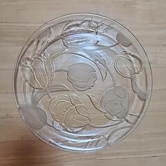 食器　ガラス　プレート　3枚セット