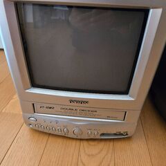 ブラウン管テレビデオ10インチ
