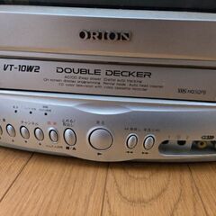 ブラウン管テレビデオ10インチの画像