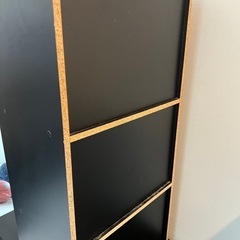 カラーボックス　ブラック　