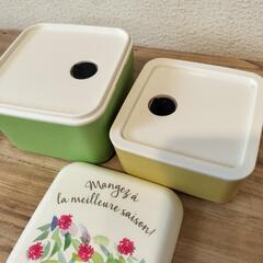 日本製　1800円　コンパクトに畳める弁当箱　水蒸気抜き付きの画像