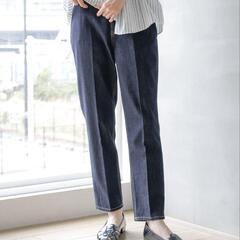 GLOBAL WORK GOODデニムテーパードパンツ