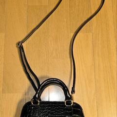 ミニショルダーバッグ　黒の画像