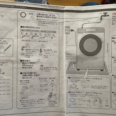 決まりました！　ドラム式電気洗濯乾燥機の画像