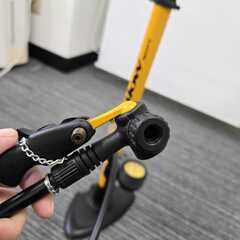 無料！自転車空気入れ（トピーク）の画像