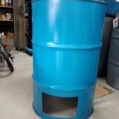 ドラム缶(中古)🍁落ち葉焼き仕様②の画像