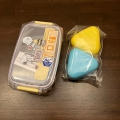 スヌーピー　弁当箱　おまけ　おにぎりケース