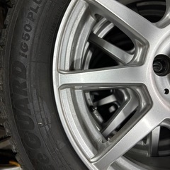 タイヤホイール　スタッドレス　フィットの画像