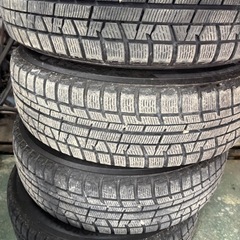 タイヤホイール　スタッドレス　フィットの画像