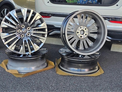 80ハリアー純正ホイールセット③ 80ハリアー純正ホイール