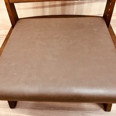JF0556 karimoku　カリモク　1人掛けソファ　ロータイプチェア　高座椅子の画像