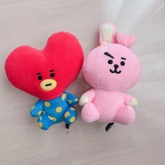 🙇‍♀️ご購入者様決定🙇‍♀️BT21ぬいぐるみセットの画像