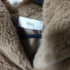 🔥値下げ🔥AZUL🧥フード付きファーコート🧥の画像