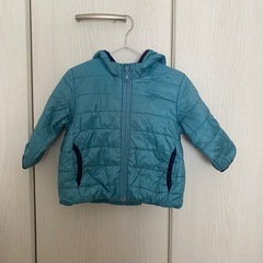 UNIQLOベビー　フード付き ダウンコート 中綿　80cm