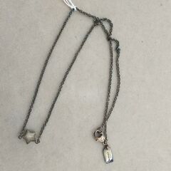 COACH/コーチ　シルバーネックレス　箱なし　全体的に黒ずみ有...