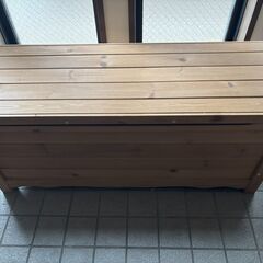 ベンチ型収納BOX