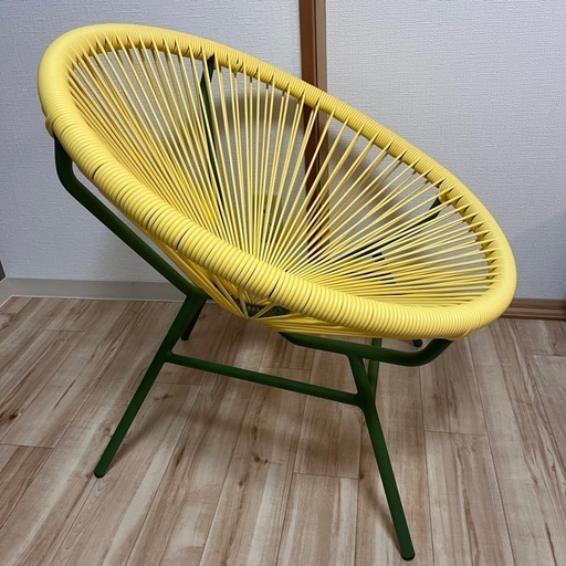 Francfranc ロータスパーソナルチェア イエロー ロータスパーソナル