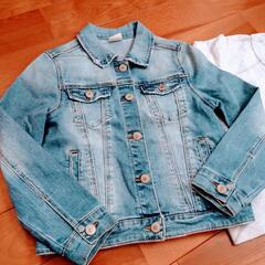 Gジャン キッズ 130 ジャケット ジップアップブルゾン 上着 ZARA アバクロの画像