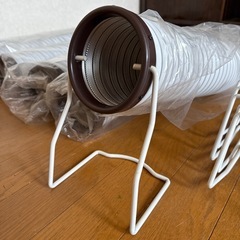 ファンヒーター用温風パイプ【スタンド付き】の画像