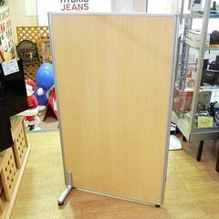 ③ パーテーション 幅70×奥行38×高さ120cm 高さ調節可能 片脚 仕切り 衝立 間仕切り 店舗用 目隠し 札幌市 清田区 平岡の画像