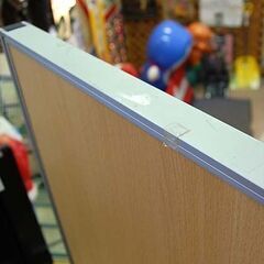③ パーテーション 幅70×奥行38×高さ120cm 高さ調節可能 片脚 仕切り 衝立 間仕切り 店舗用 目隠し 札幌市 清田区 平岡の画像