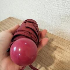 鞄が濡れない　コンパクト折りたたみ傘　未使用　晴れ雨兼用の画像