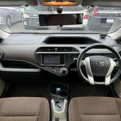 【自社ローン】トヨタ アクア G ナビ フルセグTV ETC 社外アルミ キーレスの画像