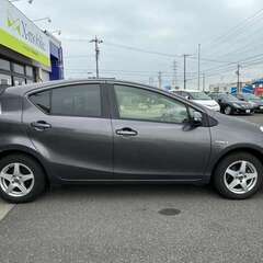 【自社ローン】トヨタ アクア G ナビ フルセグTV ETC 社外アルミ キーレスの画像