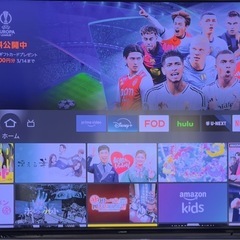 MAXZEN テレビ 65型 65インチ 4K対応 液晶テレビ 地上・BS・110度CS 外付けHDD録画機能対応 裏番組録画機能搭載 HDR対応 ダブルチューナー　録画HDD大容量2TB　Amazon fire stick 付き の画像