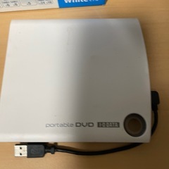 ジャンク品　PORTABLE DVD（外付型）の画像