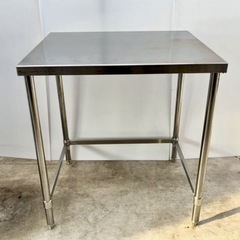 直接引き取り5%OFF ステンレス 作業台 幅830×奥行き750×高さ900mm 調理台 作業台 キッチン台 飲食店 店舗用品 キッチン　厨房機器 工場 事業所 屋外 ワークテーブル 台 の画像