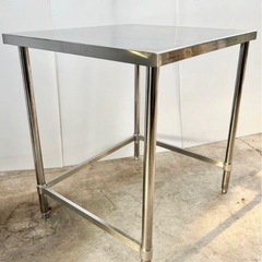 直接引き取り5%OFF ステンレス 作業台 幅830×奥行き750×高さ900mm 調理台 作業台 キッチン台 飲食店 店舗用品 キッチン　厨房機器 工場 事業所 屋外 ワークテーブル 台 の画像