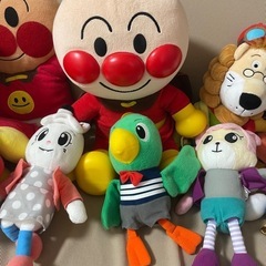 ぬいぐるみ　アンパンマン　しまじろう　アーニャの画像
