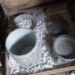 玉、石の入れ物、骨董品、蔵出し、お宝